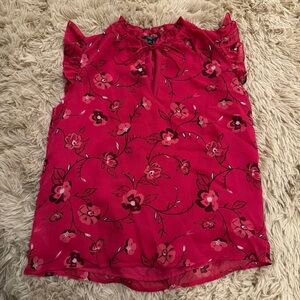 Ann Taylor Petite Short Sleeve Blouse